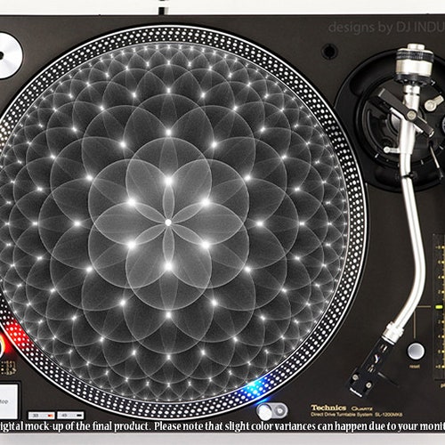 Monster Mouth Turntable Slipmat 12 LP Record Player DJ Etsy