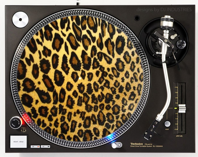 DJ Industries - Leopard Print - DJ slipmat
