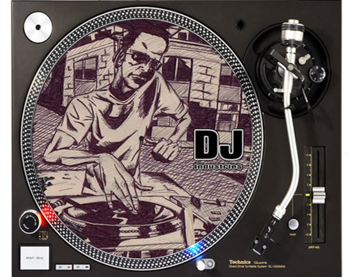 DJ Industries - DJ D-Breakz - DJ slipmat