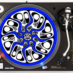 DJ Industries - Skully - DJ slipmat