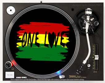 Lion Of Judah DJ スリップマット - ビニール ターンテーブル