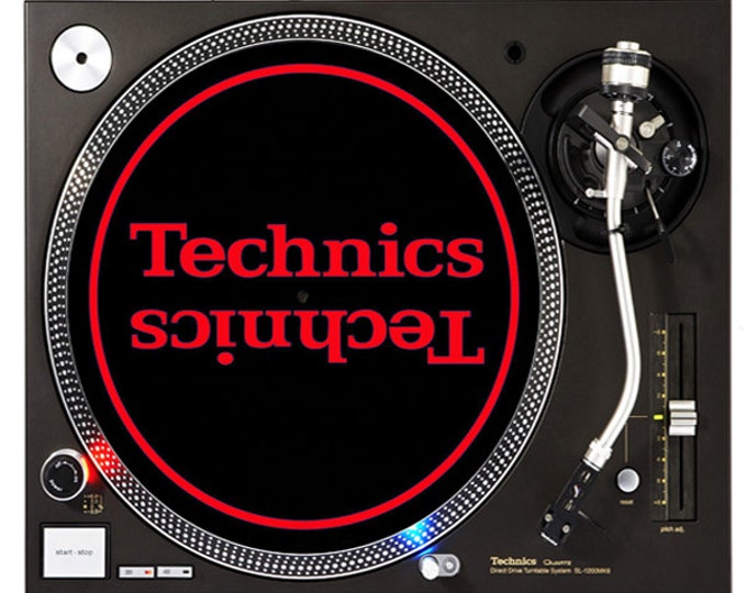 DJ Industries - Technics Mirror Red - DJ slipmat