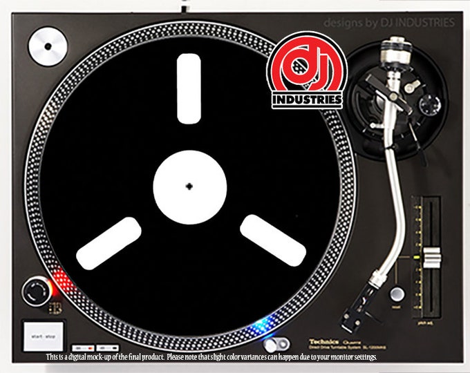 DJ Industries - Reel to Reel - DJ slipmat LP record player turntable