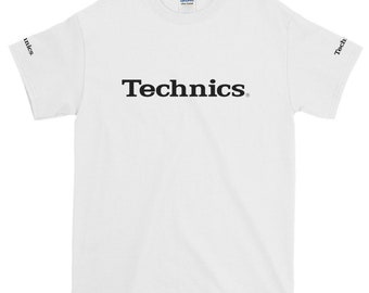 Camiseta Wear Technics - Technics Classic White