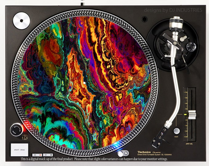 DJ Industries - Acid Wash - DJ slipmat