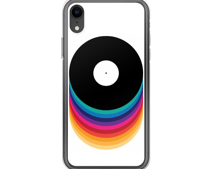 Vinyl Rainbow Slide - Phone Case for iPhone 11, 11 Pro, 11 Pro Max, 7 Plus, 8 Plus, SE, X/Xs, Xr, Xs, XR Max, XS Max