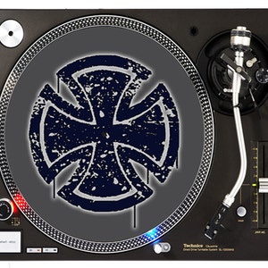 DJ Industries - Crossed - DJ slipmat