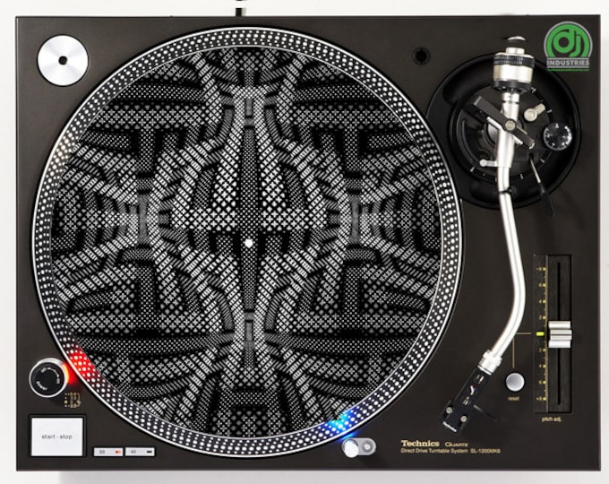 DJ Industries - Spot Warp - DJ slipmat LP record player turntable
