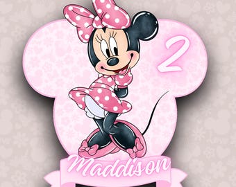 Minnie Mouse Cake Topper, Decoration
