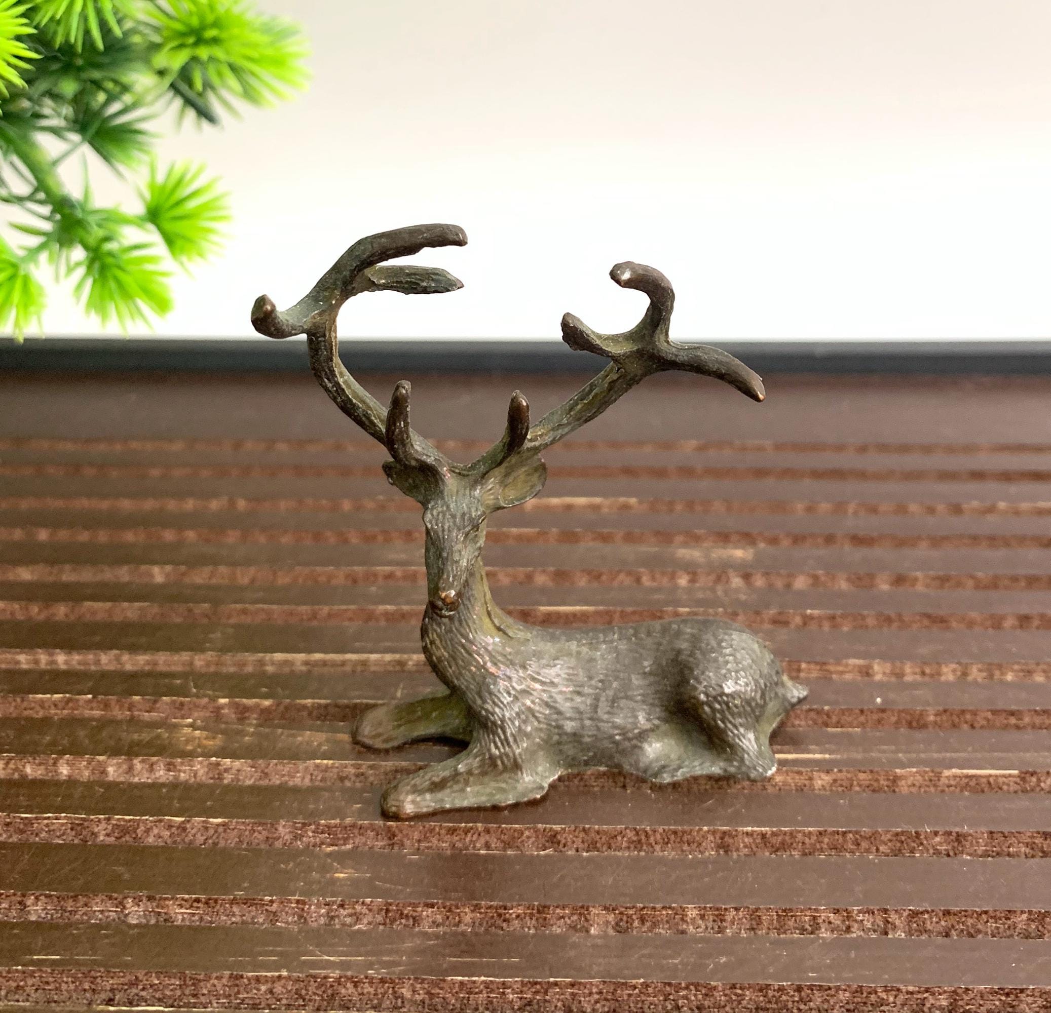 真鍮の鹿 - Etsy 日本