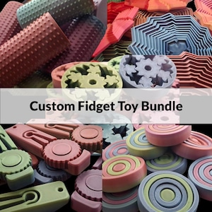 Fidget Toy Bundle | Sensory Toy Pack for ADHD & Anxiety | Stress Relief Kit for Kids and Adults | Autism Fidgets, Desk Toy, Focus Tool