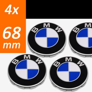 4 BMW Wheel Centre Caps Fits Most 3 5 7 Series X6 M3 Z4 E46 E90 68mm 36136783536