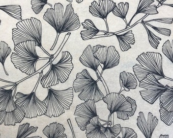 Ginkgo Leaves - Underglaze Transfer Sheet - You Choose Color