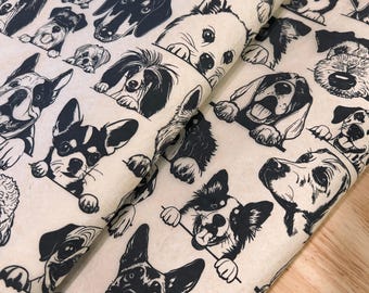 Zany Dogs - Large - Underglaze Transfer Sheet