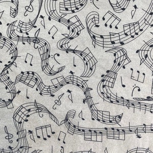 Note musicali - Foglio di trasferimento sotto smalto - Scegli il colore
