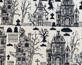 Haunted House - Underglaze Transfer Sheet