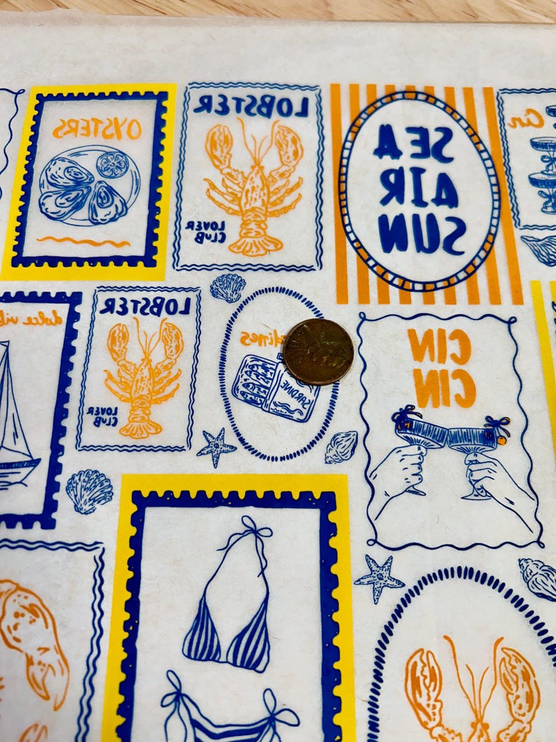 Italian Summer - Underglaze Transfer Sheet image 8