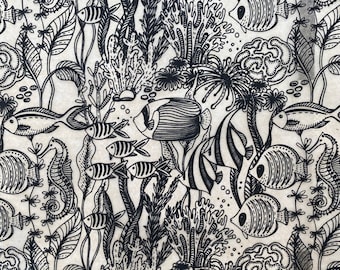 Under The Sea - transfervel voor onderglazuur