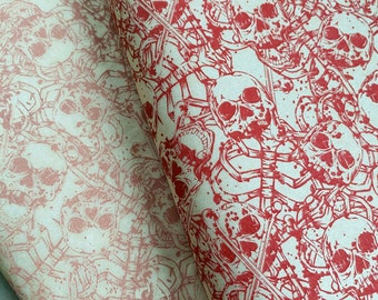 Skeletons - Underglaze Transfer Sheet
