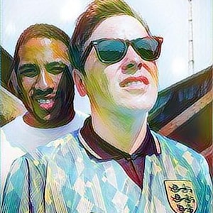 New Order, John Barnes, World in Motion pop art for you to download and print