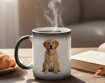 Mug magique photo personnalisé, cadeau personnalisé tasse à café aux couleurs changeantes pour elle