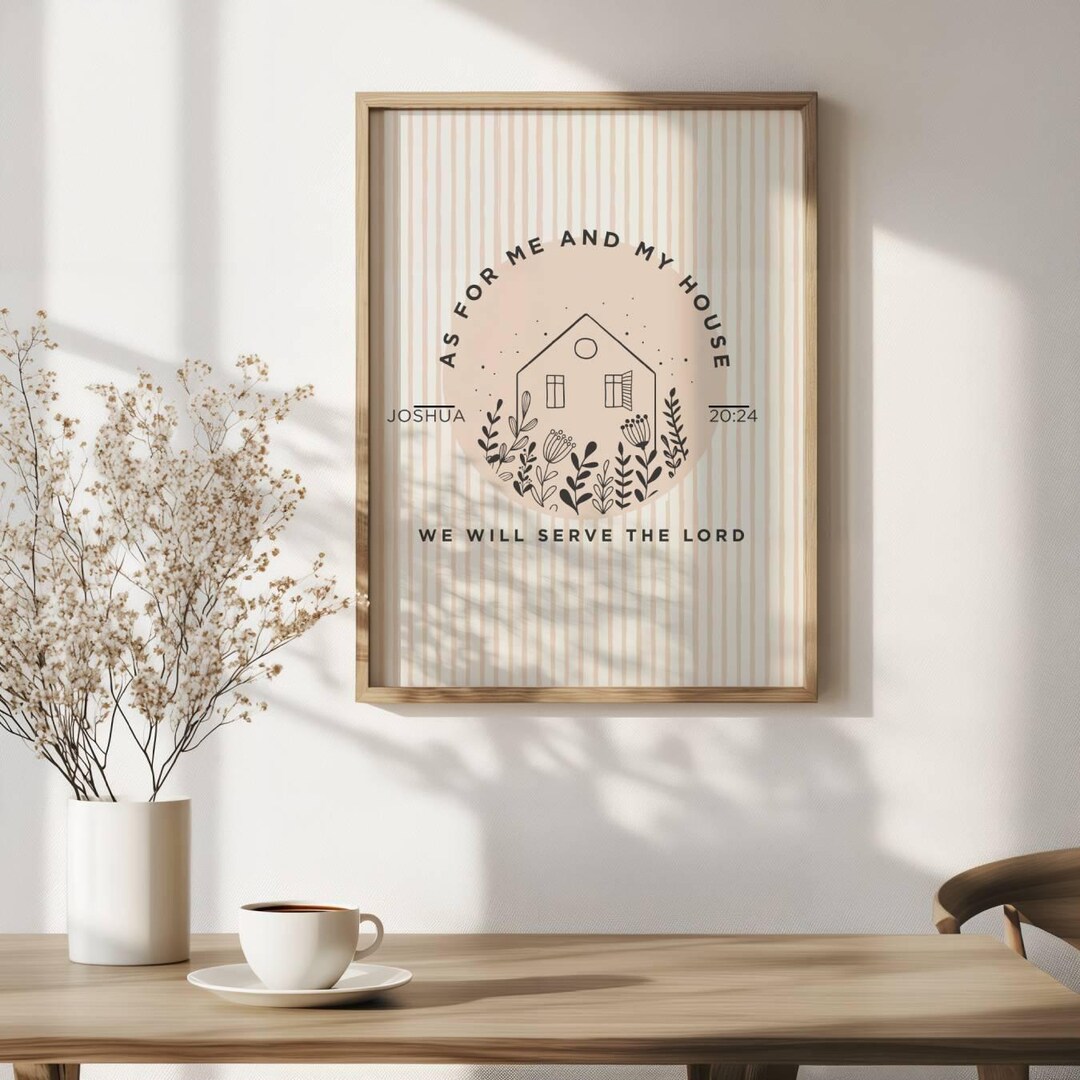 Bible Verse Printable | Christian Wall Art| Scripture Home Decor ...