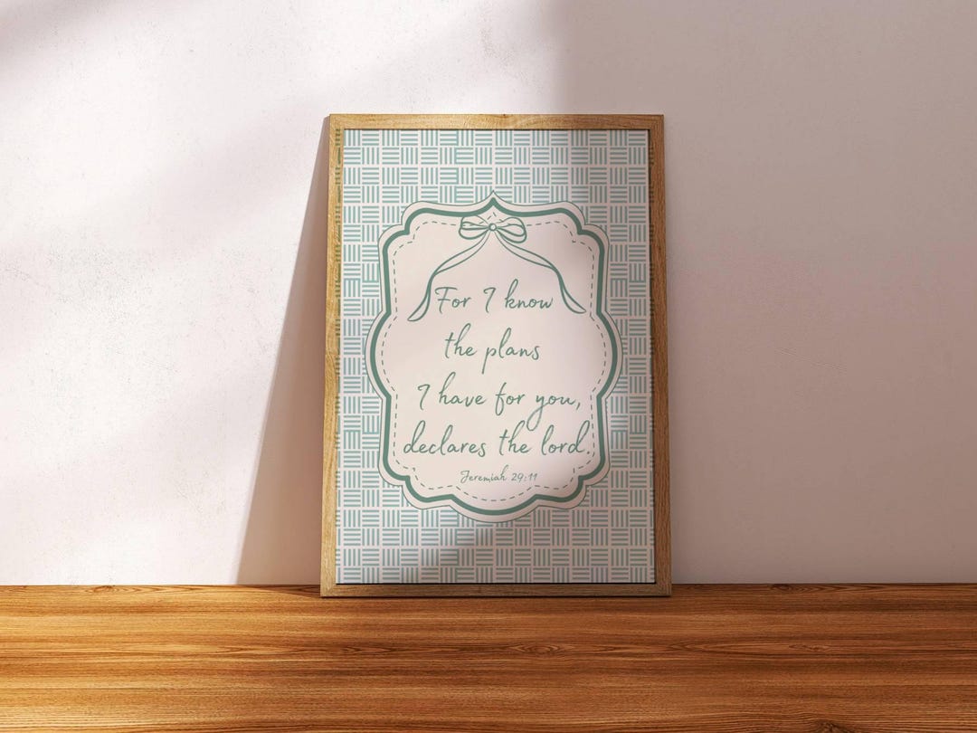 Bible Verse Printable | Christian Wall Art| Scripture Home Decor ...
