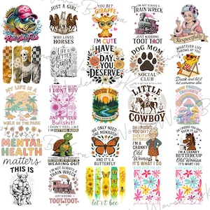 Bundle PNG sarcastique, sarcasme Png Bundle, drôle de conception sarcastique Png, citations sarcastiques Png, lot de Png humour adulte