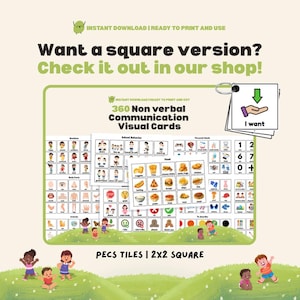 360+ Basic PECS Bundle Picture Communication Cards Autism Communication Nonverbal Visual Aid Printable Flashcards for Home, School, Therapy image 9