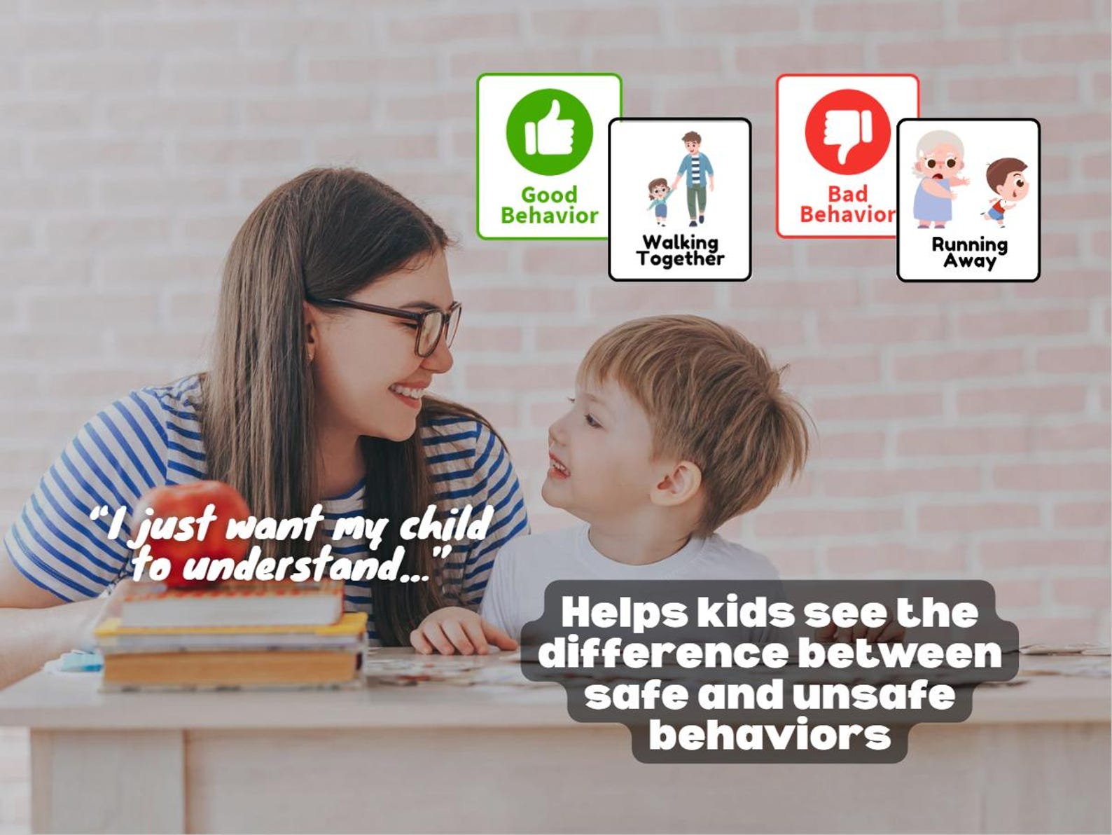 Behavior Sorting Cards Kids Activity Good and Bad Behavior Autism ...