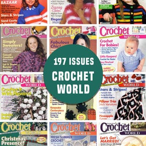 Revista Crochet World: 197 números (Descarga PDF)