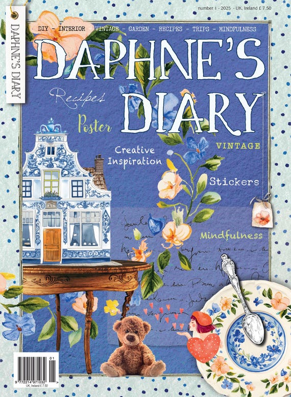 英国　クラフト　暮らし　雑誌　DAPHNE’S DIARY 2010年代 Daphne's Diary 07-2024 English - Daphne's Diary
