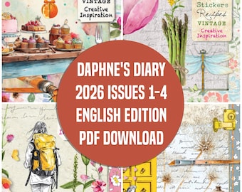 Daphnes Diary 2026 English Edition: 4 Issues (PDF Download)