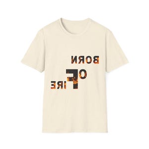Fire Phoenix Graphic T-Shirt: Mythical Flaming Bird Tee
