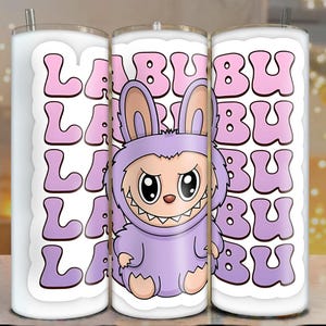Labubu Drink Tumbler - Etsy