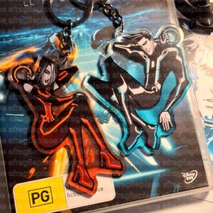 Tron Uprising Double-Sided Keychains - Beck & Paige
