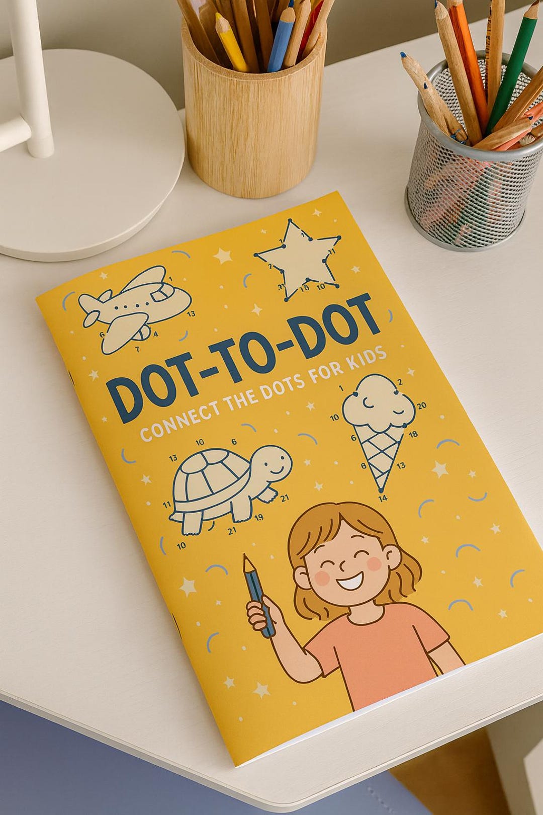 Dot-to-dot Activity Book for Kids | Fun Connect the Dots Workbook - Etsy