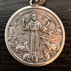 Saint Francis Pet Religious Medal Dog Tag