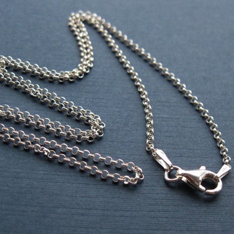 Saint FRANCIS Vintage Jewelry Religious Medal Pendant on 18 inch sterling silver rolo chain