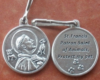 Cherished Saints Saint Francis Protect my Pet Religious Medal for your Pet