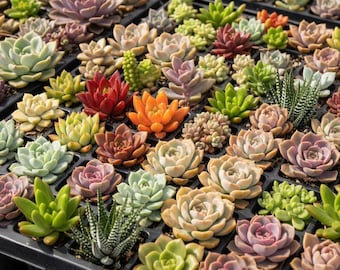 48 Live Mix Assortment Succulent — Indoor and outdoor succulents for home and office gift