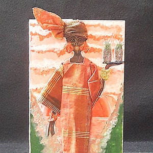 3D Fashion Grußkarte (The Nu Nubian Card Collection Summer '21 Edition)