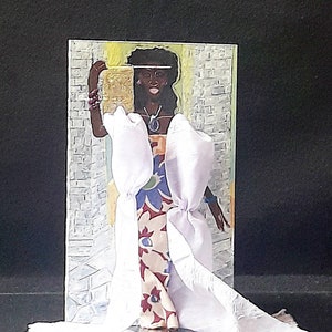 3D Fashion Grußkarte (The Nu Nubian Card Collection Summer '21 Edition)