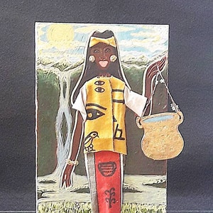 3D Fashion Grußkarte (The Nu Nubian Card Collection Summer '21 Edition)