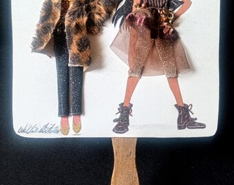 3-D Fashion Fan: "The Still A Thrill Series" Inspired by Jody Watley