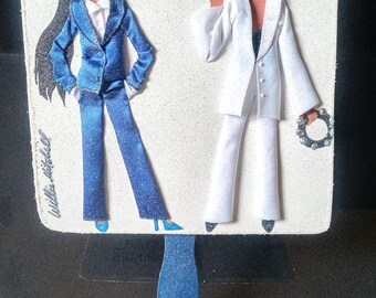 3-D Fashion Fan: "The Still A Thrill Series" Inspired by Jody Watley