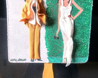 3-D Fashion Fan: "The Still A Thrill Series" Inspired by Jody Watley