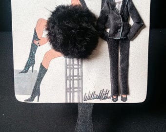 3-D Fashion Fan: "The Still A Thrill Series" Inspired by Jody Watley