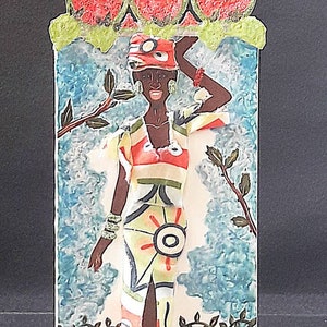 3D Mode-Grußkarte (die Nu Nubian Card Collection Sommer '21 Edition)