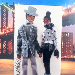 X-Large 3-D Fashion Greeting Card (Title: The Fashionable Romance Series Winter 2023 Edition)